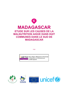 Madagascar Etude Sur Les Causes De La