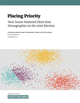 Placing Priority How Issues Mattered More Than Demographics in the 2016 Election