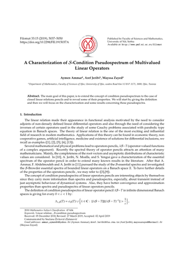 A Characterization of S-Condition Pseudospectrum of Multivalued