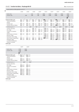 10.625 Yverdon-Les-Bains - Mauborget État: 6