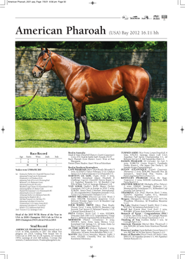 American Pharoah 2021.Qxp Page 7/5/21 8:56 Pm Page 50