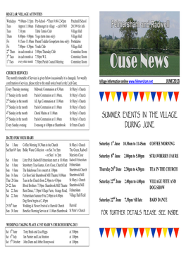 June 2013 Summer Events in The