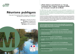 Réunions Publiques Départementale Des Territoires), En Concertation Avec Les Personnes Publiques Et La Population Concernées