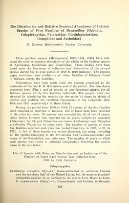 Proceedings of the Indiana Academy of Science