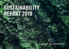 Sustainability Report 2019