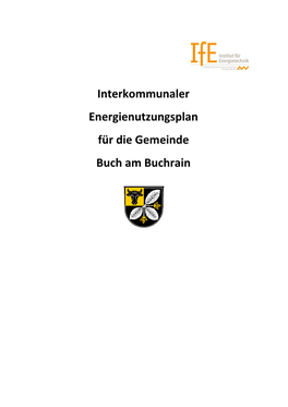 Interkommunaler Energienutzungsplan Für Die Gemeinde