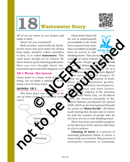 Wastewater Story All of Us Use Water in Our Homes and Clean Water That Is Fit Make It Dirty