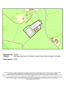 Land Adjoining Church of All Saints, London Road, Great Horkesley, Colchester