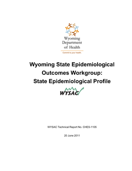 State Epidemiological Profile