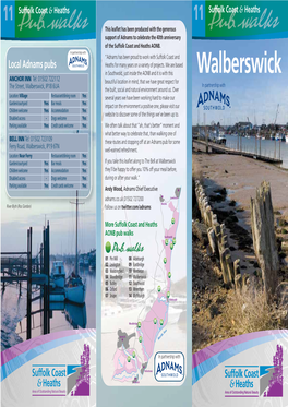 Suffolk Coast and Heaths AONB Pub Walks Southwold