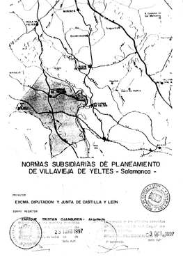 Normas Subsidiarias De Planeamiento Villavieja