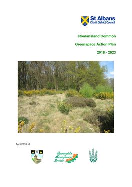 Nomansland Common Green Space Action Plan