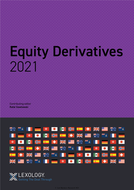 Equity Derivatives 2021 Equity Derivatives 2021