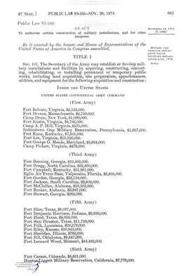 Public Law 93-166 Be It Enacted Hy the Setuite and House of Representatives of the United States of America in Congress Assemble