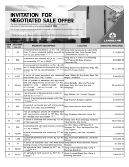 (Php) 1 76 a Residential Land Identified As Lot No. 12