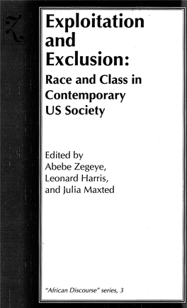 Dialectics of Leadership in the Campaign to Elect Harold Washington Mayor of Chicago Gerald Me Worter, Doug Gills and Ron Bailey