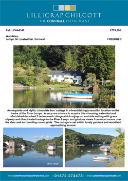 Ref: LCAA6342 £775,000