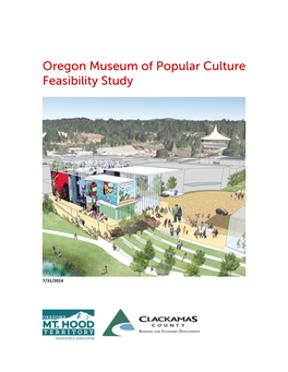 Oregon Museum of Popular Culture Feasibility Study