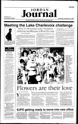 Meeting the Lake Charlevoix Challenge — I Went All Over the Place," Sheets Said