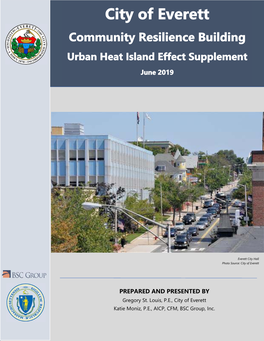 Everett MVP Urban Heat Island Supplemental Report