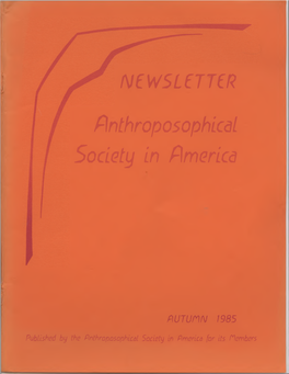Anthroposophical Society in America