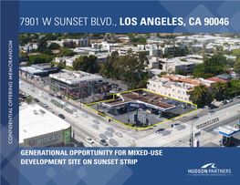 7901 W Sunset Blvd., Los Angeles, Ca 90046