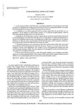 Publications OFTHE Astronomical Society OFTHE Pacific 100:1071-1075, September 1988