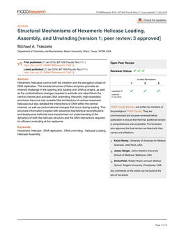 Structural Mechanisms of Hexameric Helicase Loading