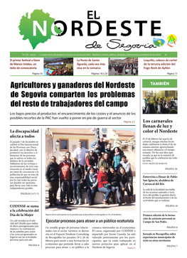 Agricultores Y Ganaderos Del Nordeste De Segovia Comparten