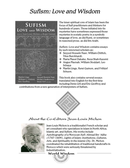 Sufism: Love and Wisdom