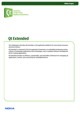 Qt Extended 4.4 Whitepaper
