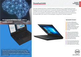 Thinkpad E490