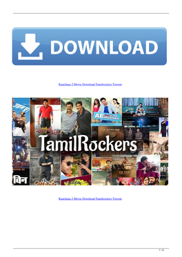 Kanchana 2 Movie Download Tamilrockers Torrent