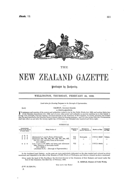 New Zealand G.Azette