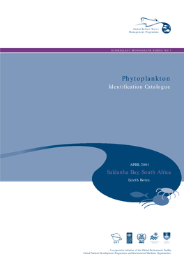 Phytoplankton Identification Catalogue Saldanha Bay, South Africa