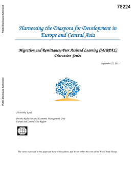 Harnessing the Diaspora for Development in Europe And