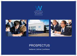 Westfield Academy Prospectus