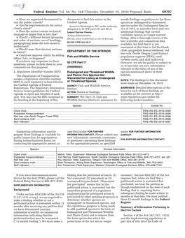 Federal Register/Vol. 84, No. 244/Thursday, December 19, 2019/Proposed Rules