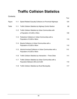 2014 Saskatchewan Traffic Accident Facts