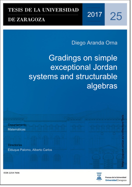 Gradings on Simple Exceptional Jordan Systems and Structurable Algebras