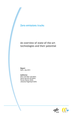 Zero Emissions Trucks