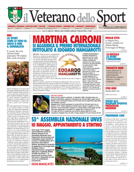 MARTINA CAIRONI Diventa...Mundial Con GIOCO a FARE Alfredo Martini