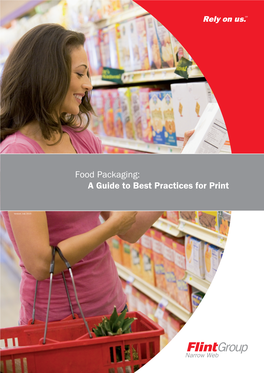 Food Packaging: a Guide to Best Practices for Print