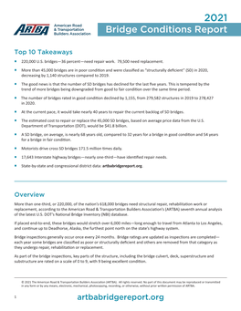 2021 Bridge Conditions Report