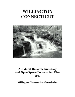 Natural Resource and Open Space Conservation Plan