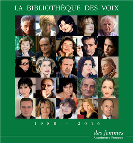 La Bibliothèque Des Voix