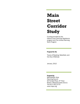 Main Street Corridor Study