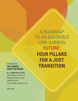 Future: Four Pillars for a Just Transition | 1 Introduction
