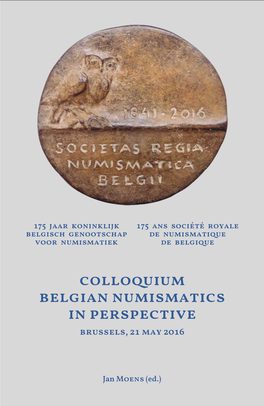 B E Lgia N N U Mis M a T Ic S in Pe Rs Pe C T Ive Colloquium Belgian