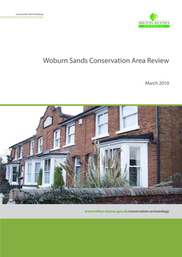 Woburn Sands Conservation Area Review